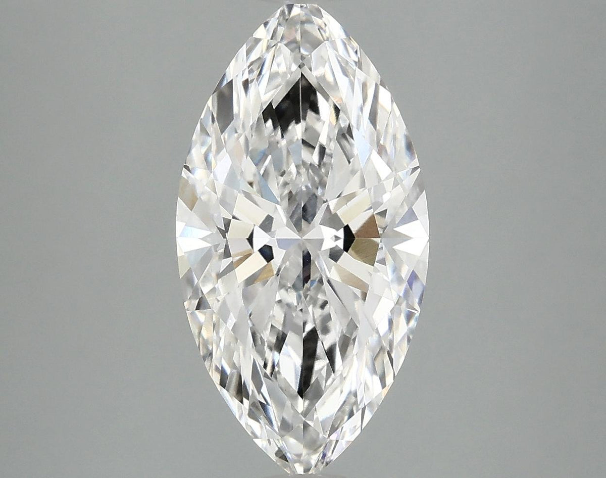 3.09 Carat Marquise Shaped Ideal Cut VVS2 IGI Certified Lab Grown Diamond