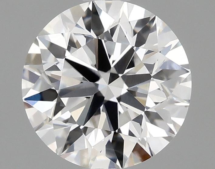 1.06 Carat Round Shaped Ideal Cut VVS2 IGI Certified Lab Grown Diamond