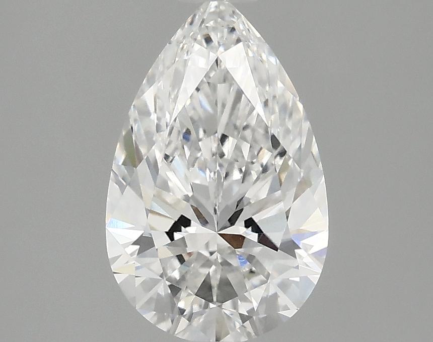 1.53 Carat Pear Shaped Ideal Cut VVS2 IGI Certified Lab Grown Diamond