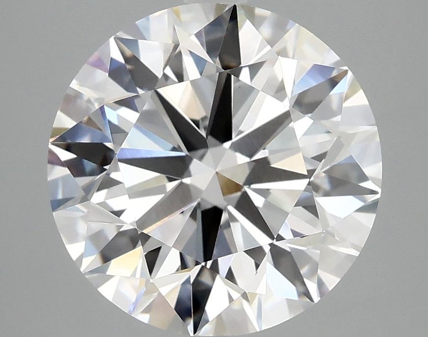 4.06 Carat Round Shaped Ideal Cut VVS2 IGI Certified Lab Grown Diamond