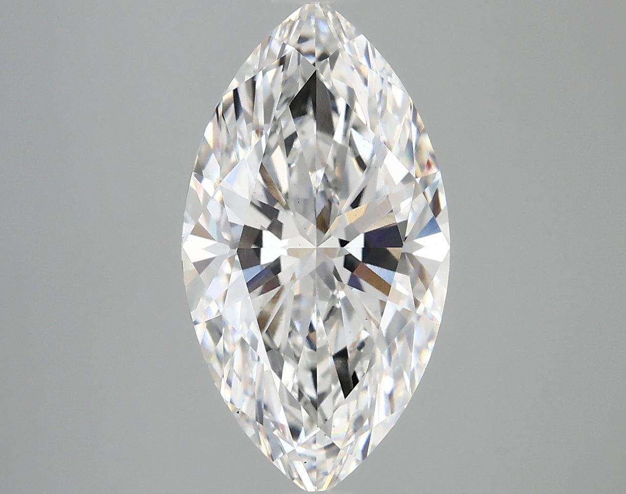 3.08 Carat Marquise Shaped Excellent Cut VS2 IGI Certified Lab Grown Diamond