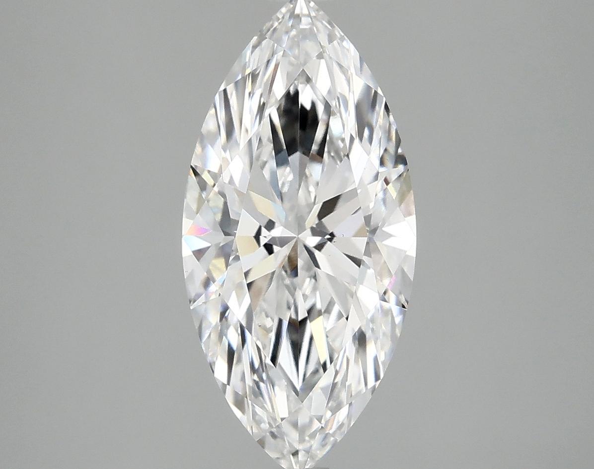 2.55 Carat Marquise Shaped Excellent Cut VS1 IGI Certified Lab Grown Diamond