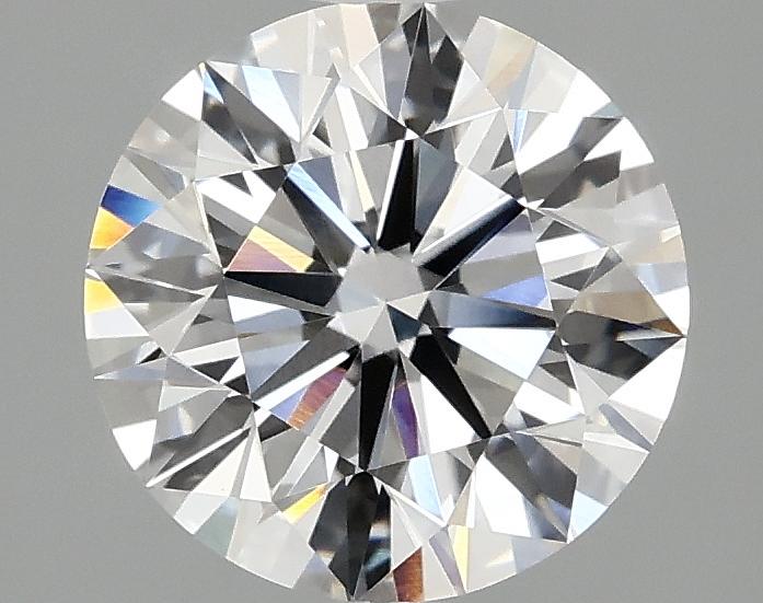 2.04 Carat Round Shaped Ideal Cut VVS2 IGI Certified Lab Grown Diamond