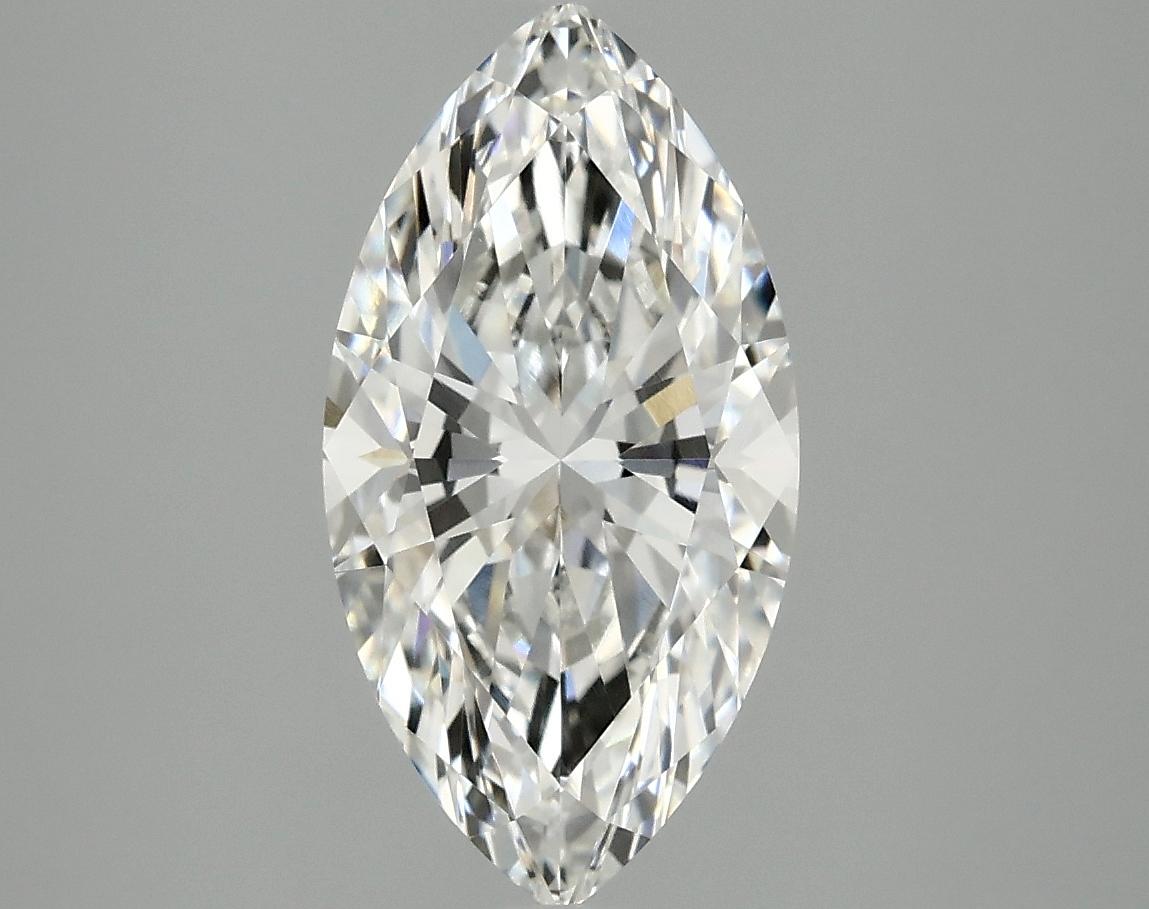 2.54 Carat Marquise Shaped Ideal Cut VVS2 IGI Certified Lab Grown Diamond