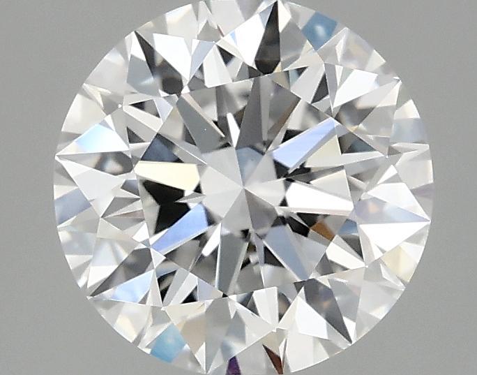 2.08 Carat Round Shaped Excellent Cut VVS2 IGI Certified Lab Grown Diamond