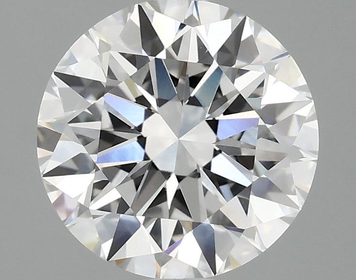 2.56 Carat Round Shaped Excellent Cut VVS2 IGI Certified Lab Grown Diamond