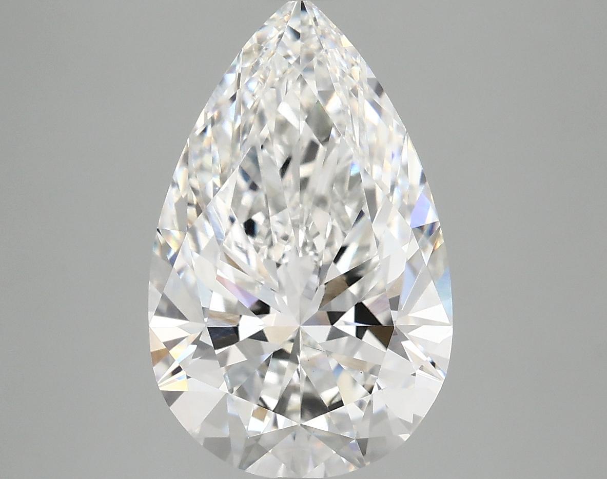 3.86 Carat Pear Shaped Ideal Cut VS1 IGI Certified Lab Grown Diamond