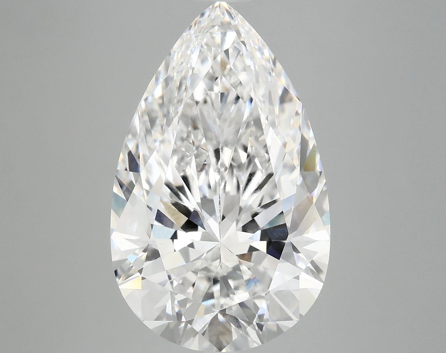7.18 Carat Pear Shaped Ideal Cut VS1 IGI Certified Lab Grown Diamond