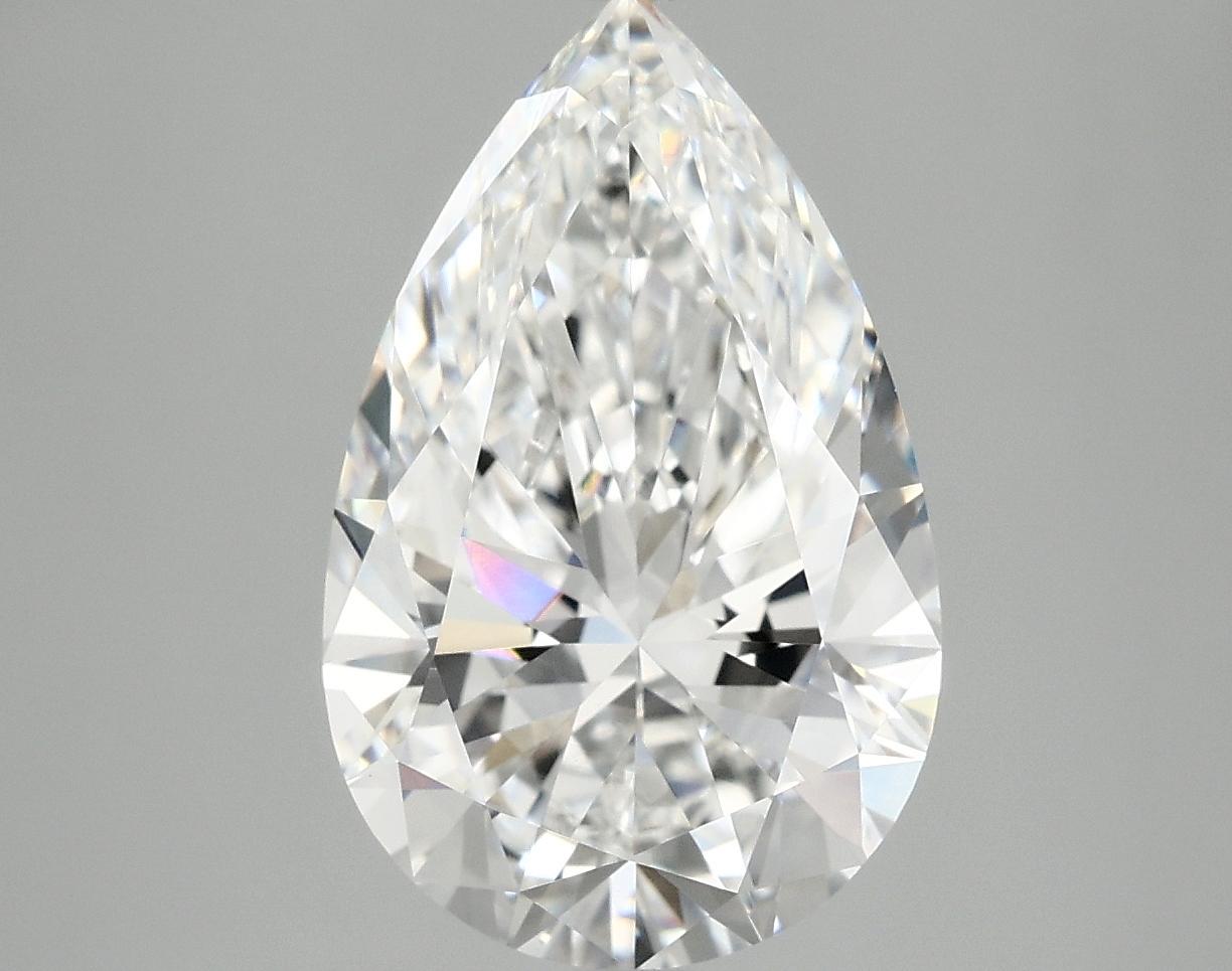 4.0 Carat Pear Shaped Ideal Cut VVS2 IGI Certified Lab Grown Diamond