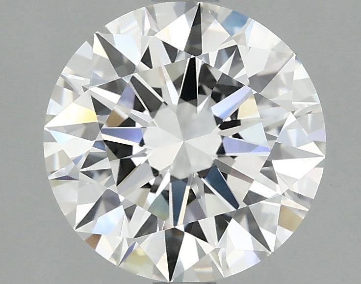 2.12 Carat Round Shaped Excellent Cut VVS2 IGI Certified Lab Grown Diamond