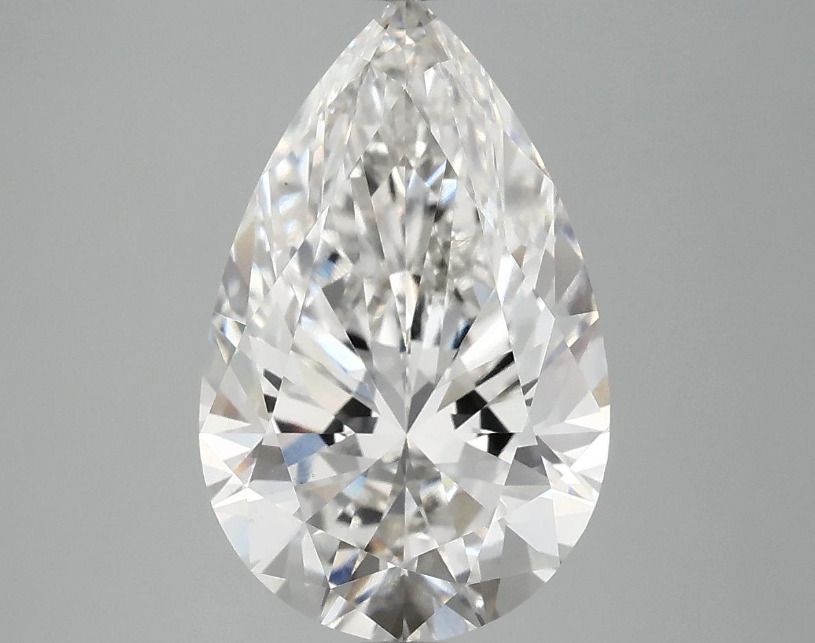 4.05 Carat Pear Shaped Ideal Cut VS1 IGI Certified Lab Grown Diamond