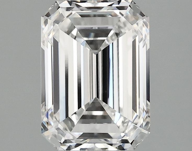 1.98 Carat Emerald Shaped Excellent Cut VVS2 IGI Certified Lab Grown Diamond