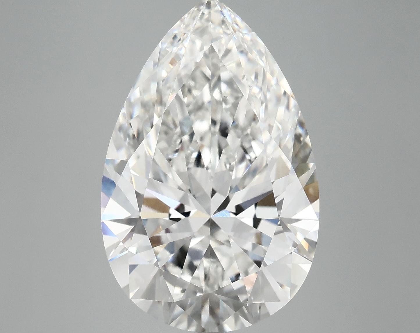 7.52 Carat Pear Shaped Excellent Cut VS2 IGI Certified Lab Grown Diamond