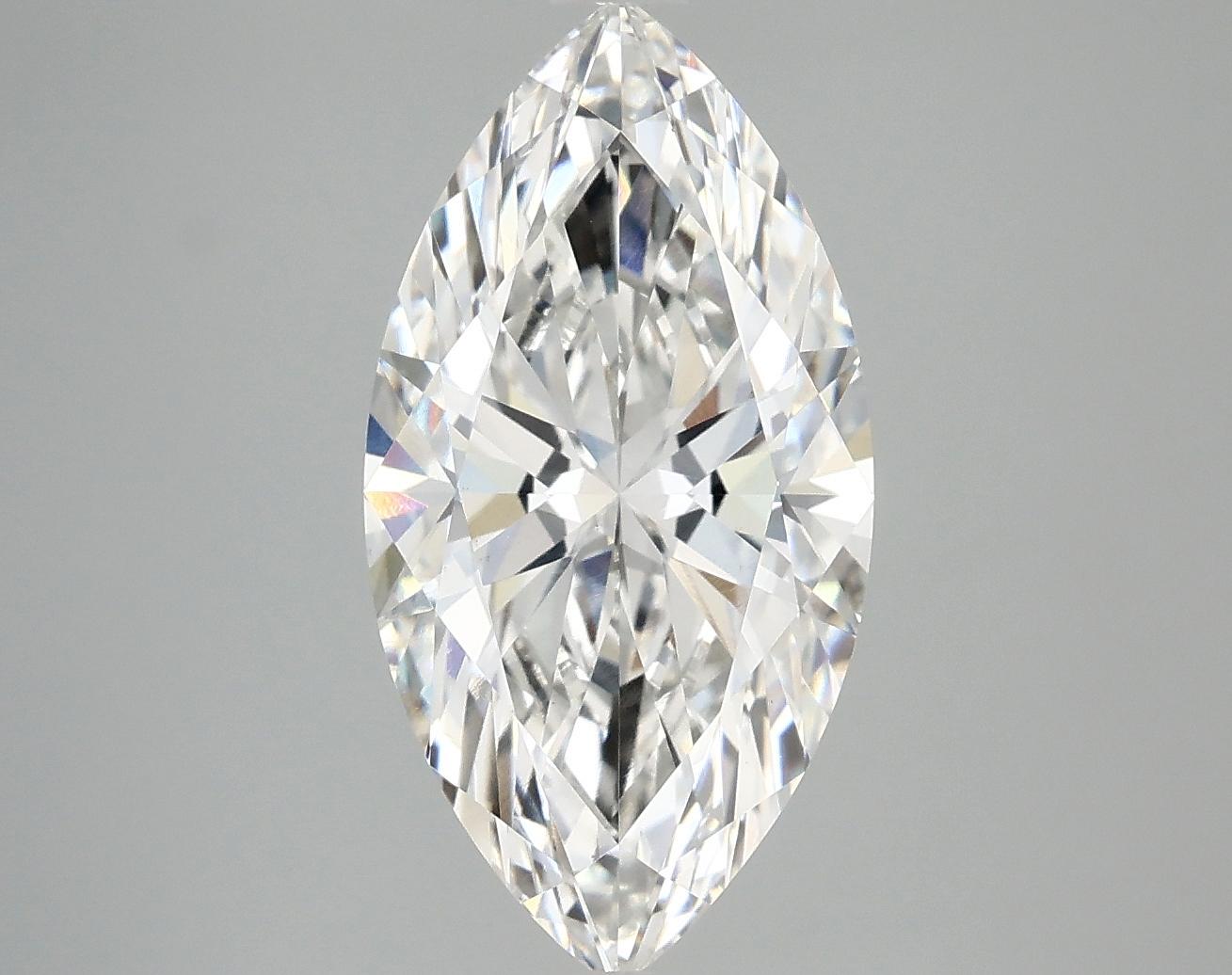 3.45 Carat Marquise Shaped Ideal Cut VS1 IGI Certified Lab Grown Diamond