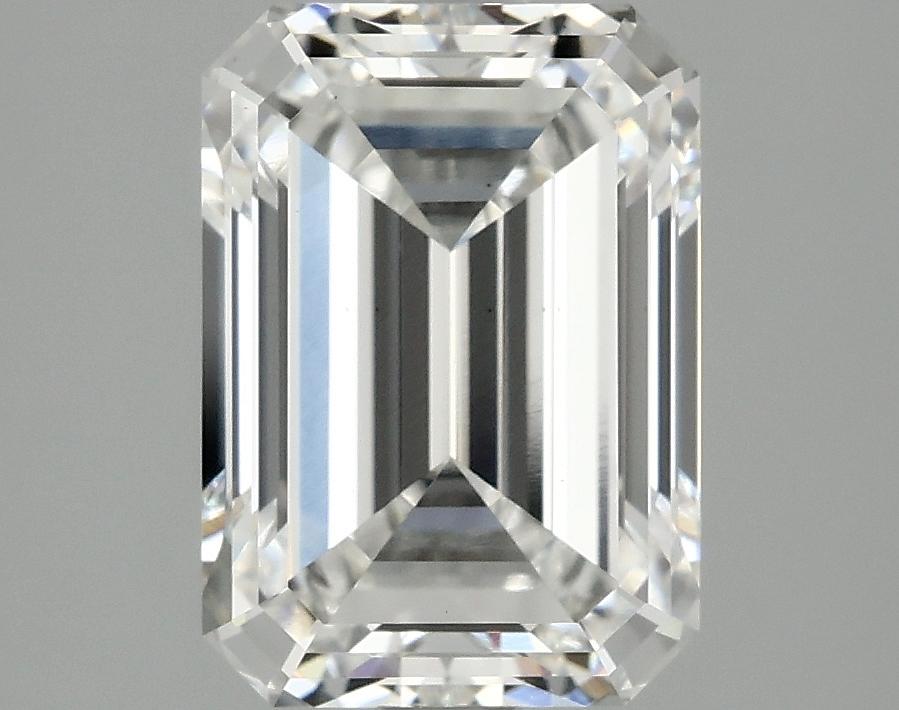 2.5 Carat Emerald Shaped Ideal Cut VS2 IGI Certified Lab Grown Diamond
