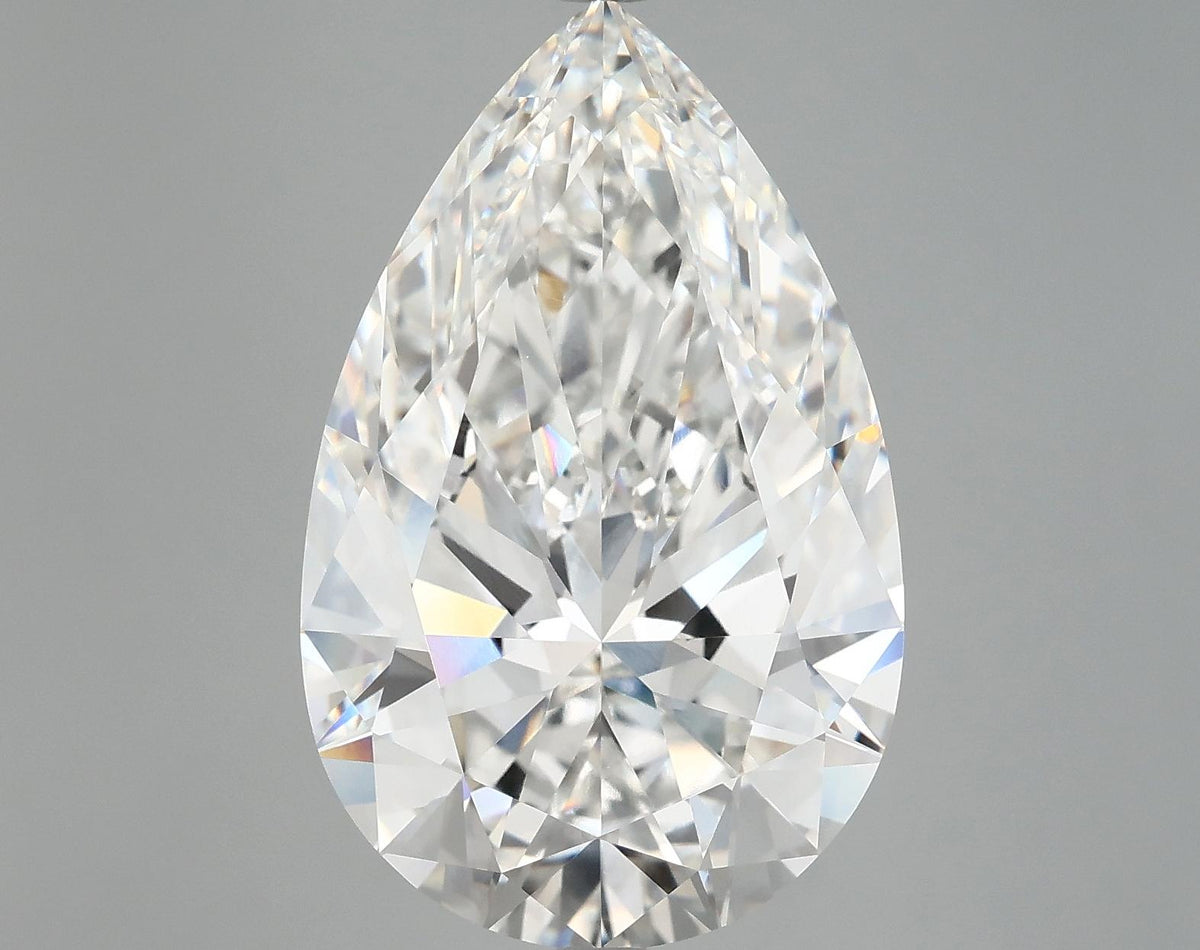 10.14 Carat Pear Shaped Ideal Cut VVS2 IGI Certified Lab Grown Diamond