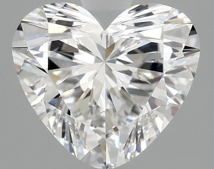 1.41 Carat Heart Shaped Ideal Cut VS1 IGI Certified Lab Grown Diamond