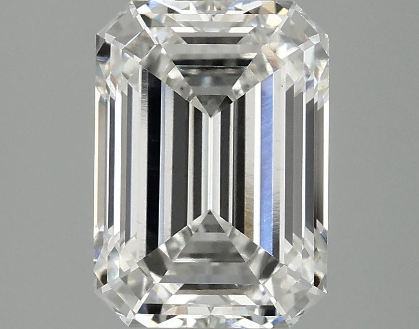 2.95 Carat Emerald Shaped Ideal Cut VS2 IGI Certified Lab Grown Diamond