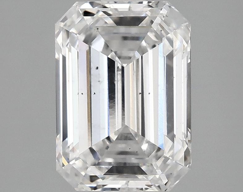2.54 Carat Emerald Shaped Ideal Cut VS2 IGI Certified Lab Grown Diamond