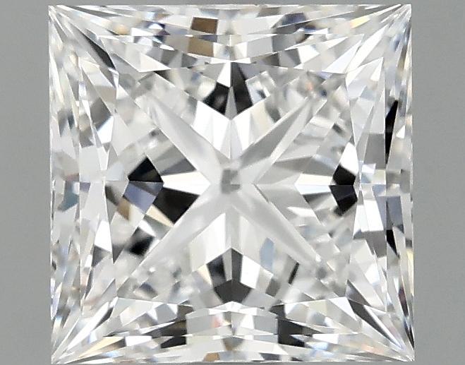 1.77 Carat Princess Shaped Ideal Cut VVS2 IGI Certified Lab Grown Diamond