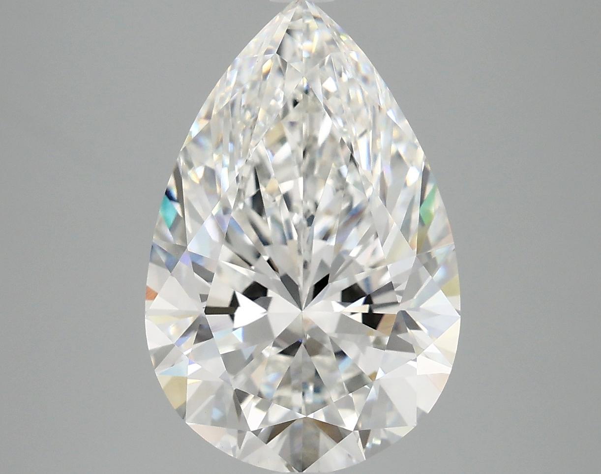 5.05 Carat Pear Shaped Excellent Cut VVS2 IGI Certified Lab Grown Diamond