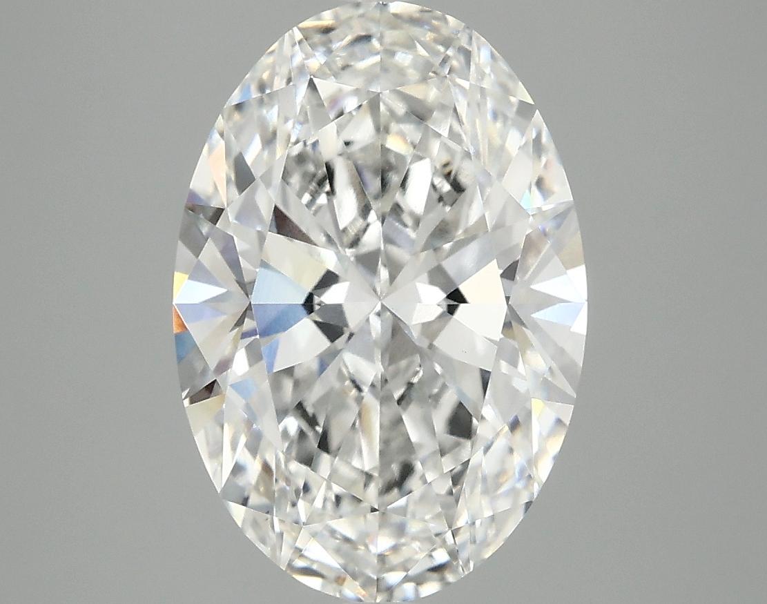 3.88 Carat Oval Shaped Ideal Cut VVS2 IGI Certified Lab Grown Diamond
