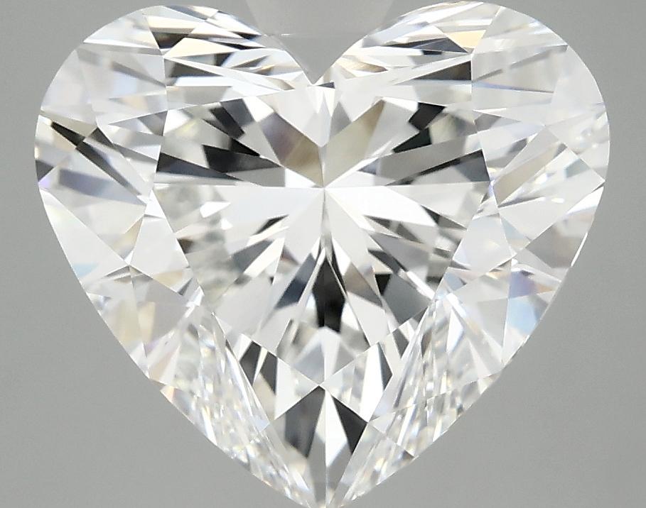 5.24 Carat Heart Shaped Ideal Cut VVS2 IGI Certified Lab Grown Diamond