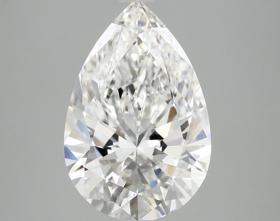 4.01 Carat Pear Shaped Excellent Cut VVS2 IGI Certified Lab Grown Diamond