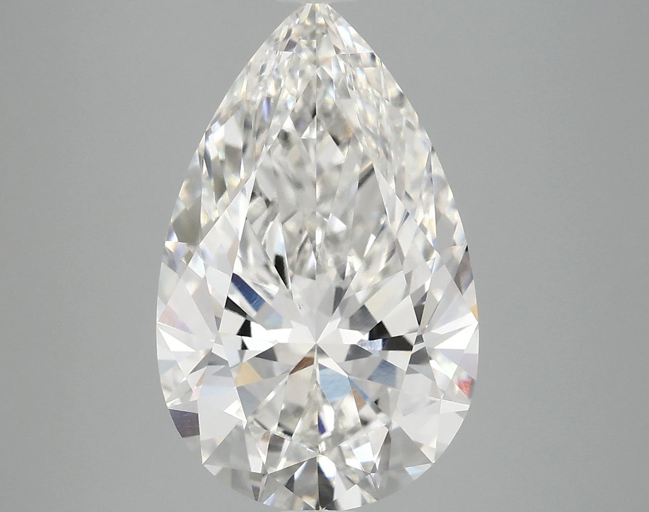 5.04 Carat Pear Shaped Ideal Cut VS1 IGI Certified Lab Grown Diamond
