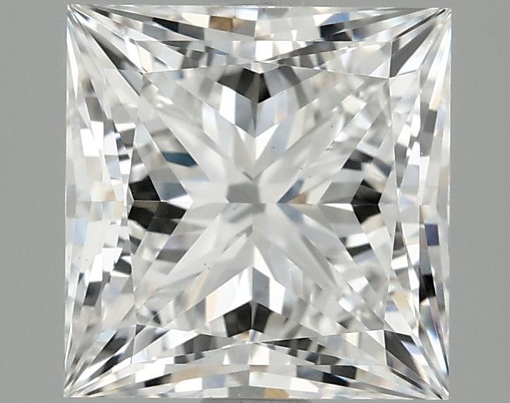2.07 Carat Princess Shaped Ideal Cut VS1 IGI Certified Lab Grown Diamond