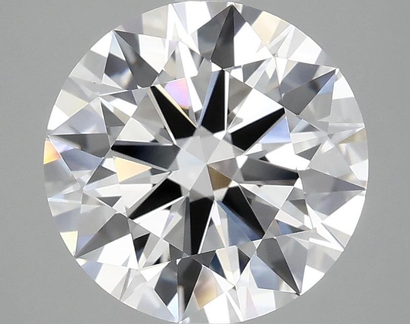 3.08 Carat Round Shaped Ideal Cut VVS2 IGI Certified Lab Grown Diamond
