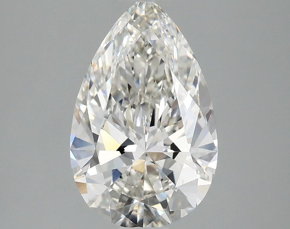 2.01 Carat Pear Shaped Ideal Cut VVS2 IGI Certified Lab Grown Diamond