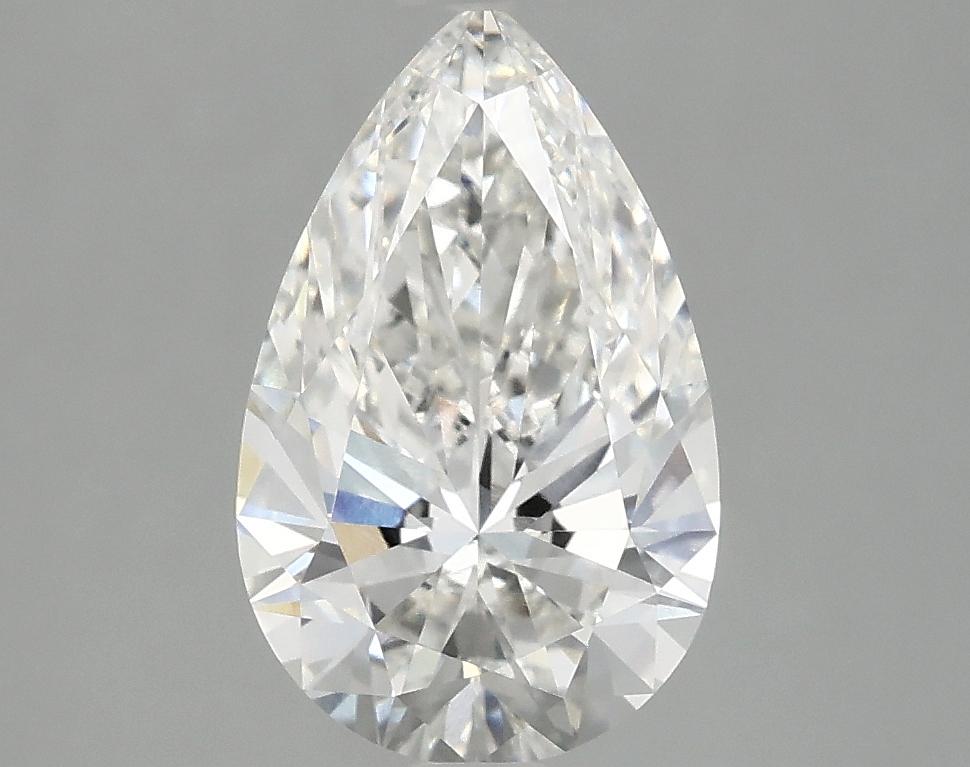 2.06 Carat Pear Shaped Ideal Cut VVS2 IGI Certified Lab Grown Diamond