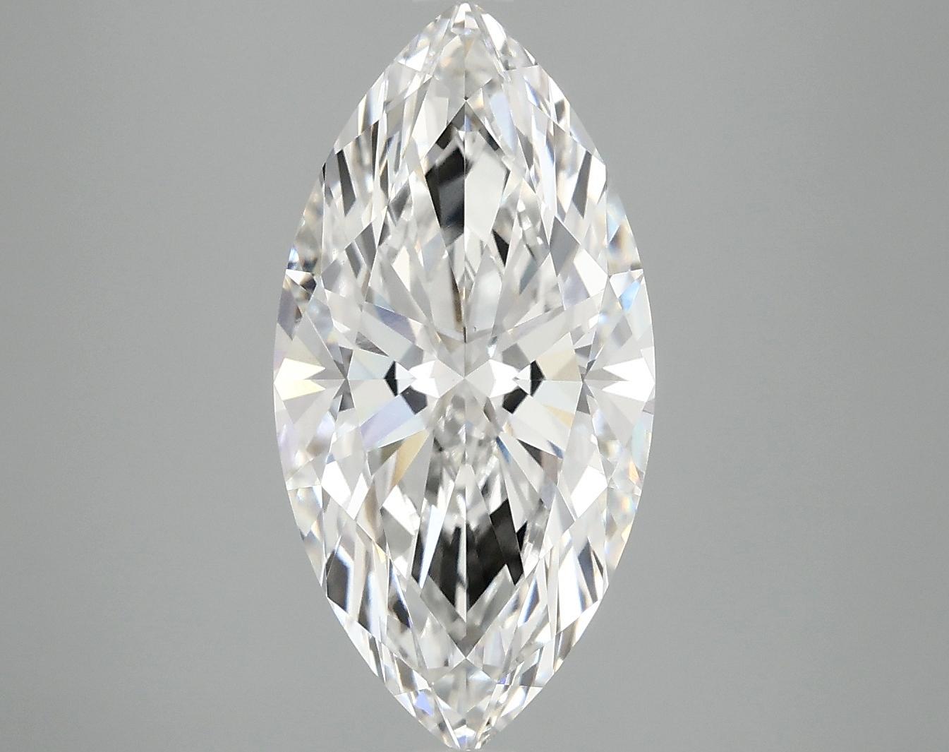 3.55 Carat Marquise Shaped Ideal Cut VS1 IGI Certified Lab Grown Diamond