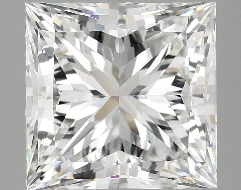 4.81 Carat Princess Shaped Ideal Cut VVS2 IGI Certified Lab Grown Diamond