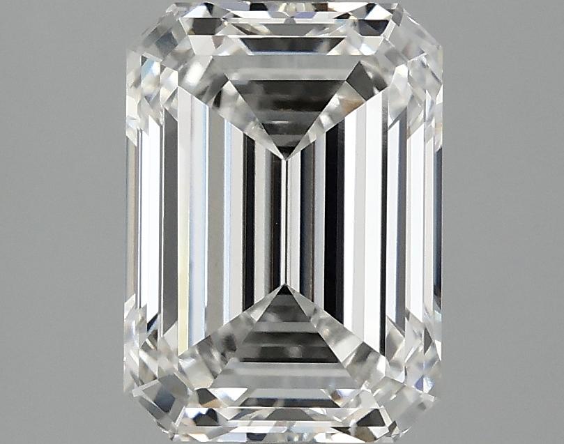 2.83 Carat Emerald Shaped Excellent Cut VVS2 IGI Certified Lab Grown Diamond