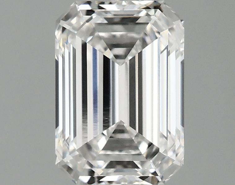 1.09 Carat Emerald Shaped Ideal Cut VVS2 IGI Certified Lab Grown Diamond