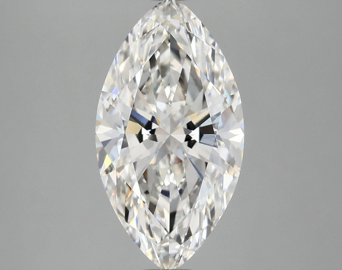 3.0 Carat Marquise Shaped Excellent Cut VVS2 IGI Certified Lab Grown Diamond