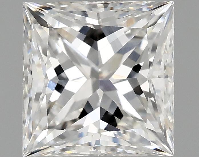 1.08 Carat Princess Shaped Ideal Cut VVS2 IGI Certified Lab Grown Diamond