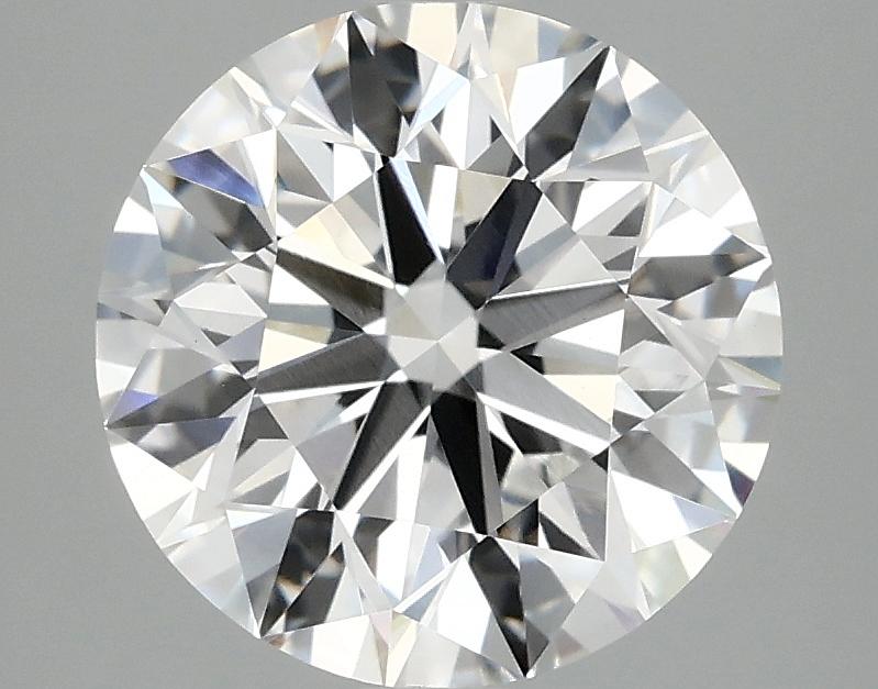 3.07 Carat Round Shaped Excellent Cut VVS2 IGI Certified Lab Grown Diamond