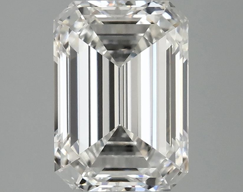 2.85 Carat Emerald Shaped Ideal Cut VVS2 IGI Certified Lab Grown Diamond