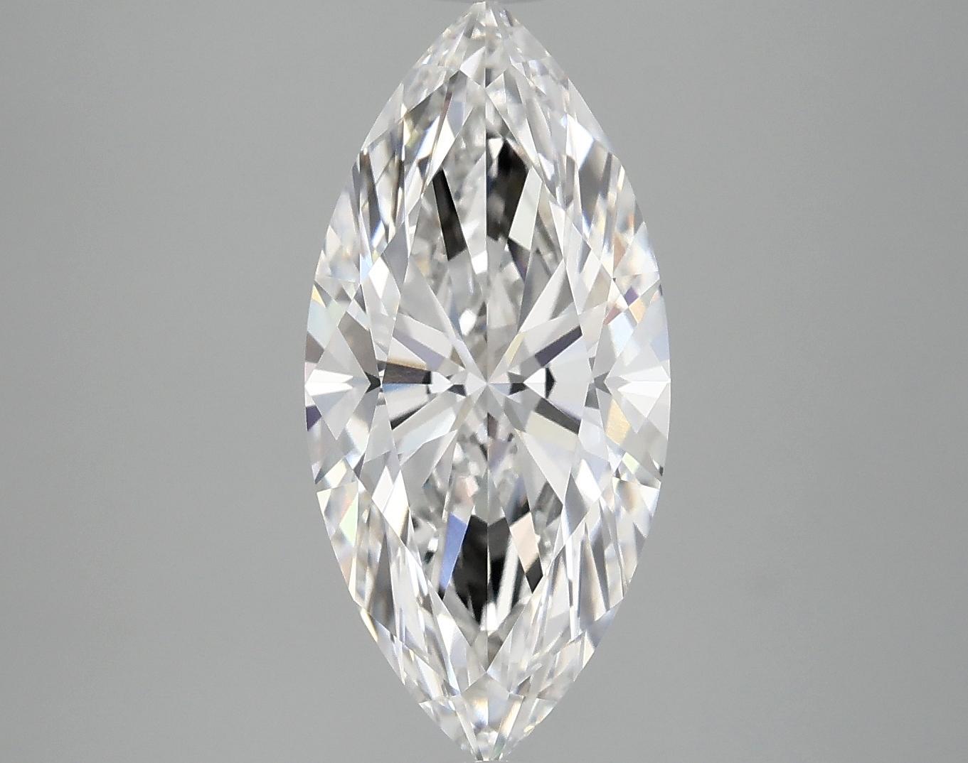 3.5 Carat Marquise Shaped Excellent Cut VS1 IGI Certified Lab Grown Diamond