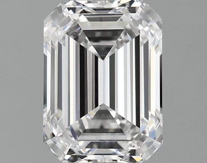1.08 Carat Emerald Shaped Excellent Cut VVS2 IGI Certified Lab Grown Diamond