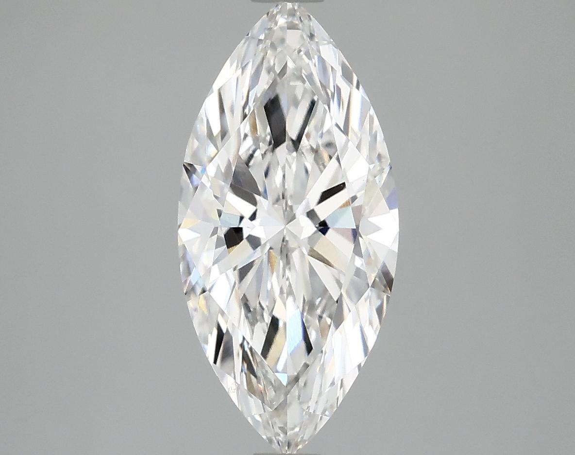 2.35 Carat Marquise Shaped Excellent Cut VS1 IGI Certified Lab Grown Diamond
