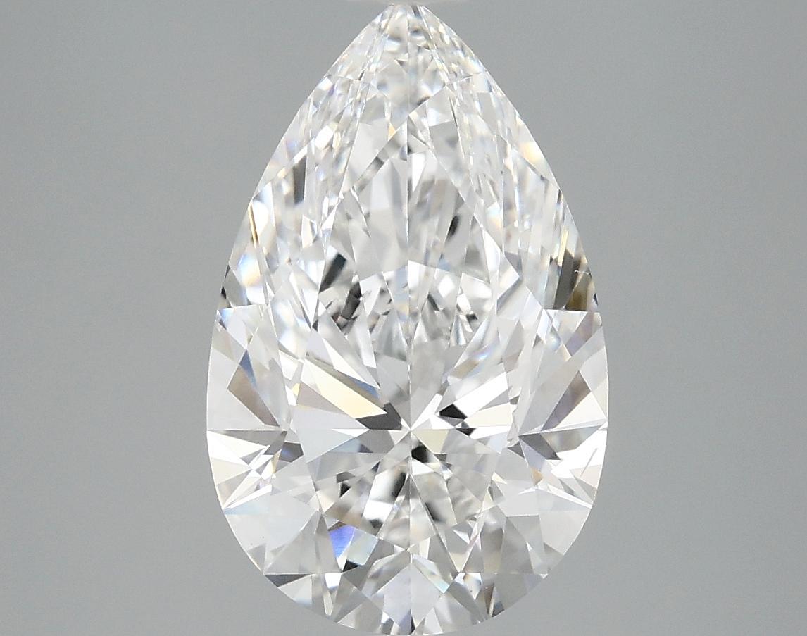 3.51 Carat Pear Shaped Ideal Cut VS2 IGI Certified Lab Grown Diamond