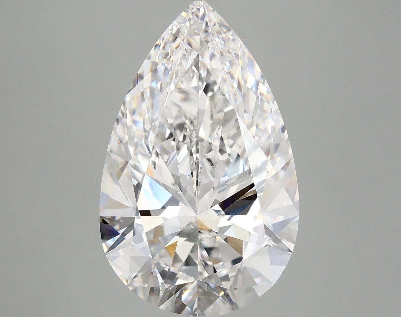 4.81 Carat Pear Shaped Ideal Cut VS1 IGI Certified Lab Grown Diamond