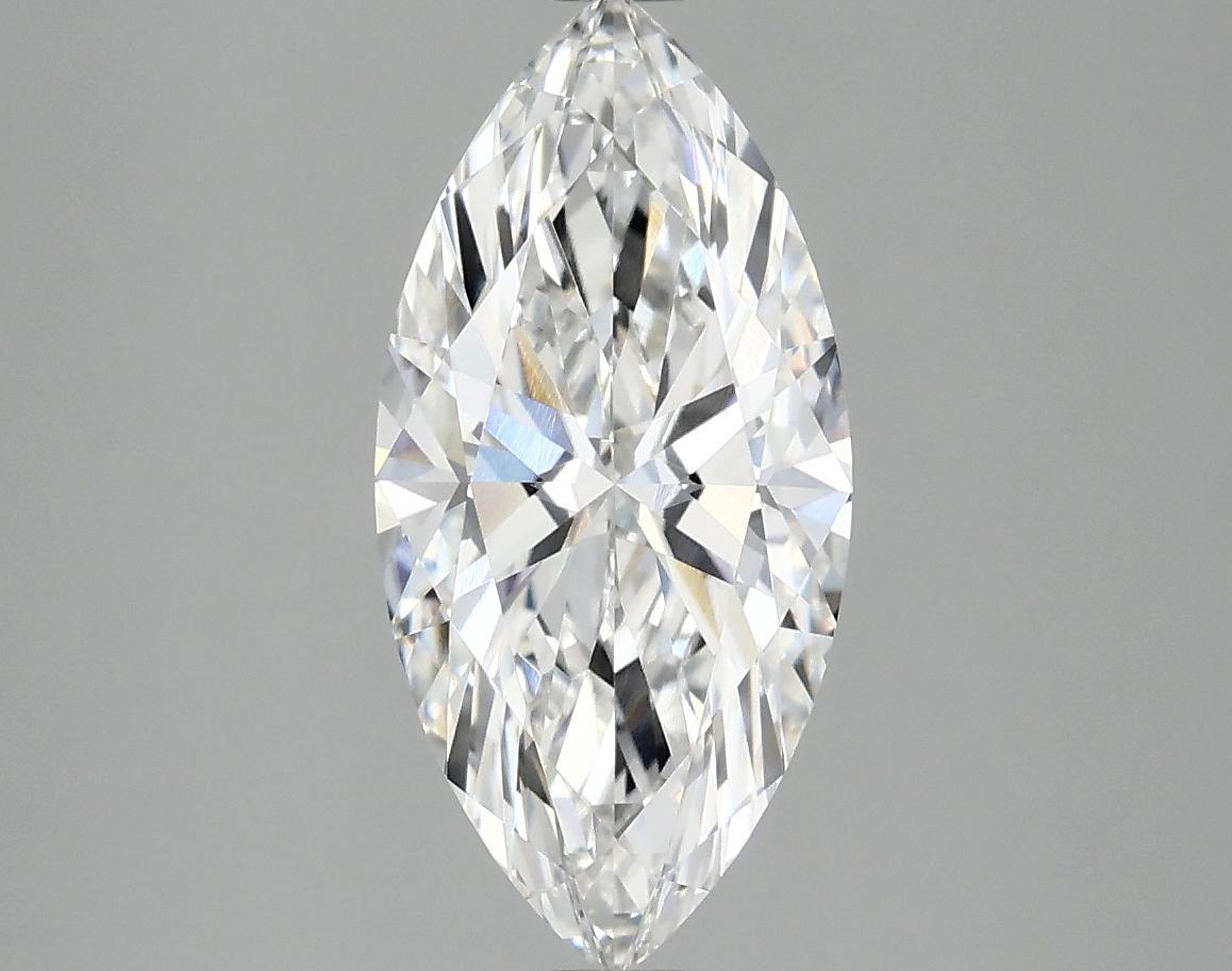 2.1 Carat Marquise Shaped Excellent Cut VVS2 IGI Certified Lab Grown Diamond