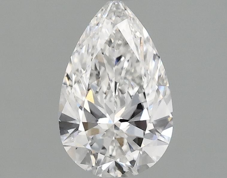 1.0 Carat Pear Shaped Ideal Cut VVS2 IGI Certified Lab Grown Diamond