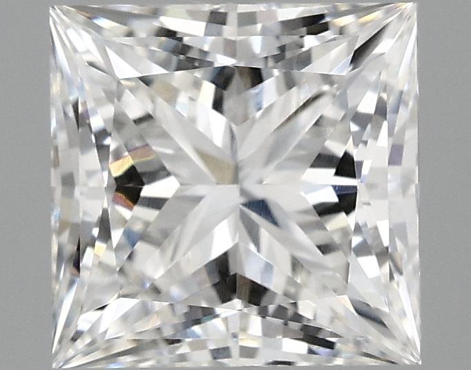 2.09 Carat Princess Shaped Ideal Cut VVS2 IGI Certified Lab Grown Diamond