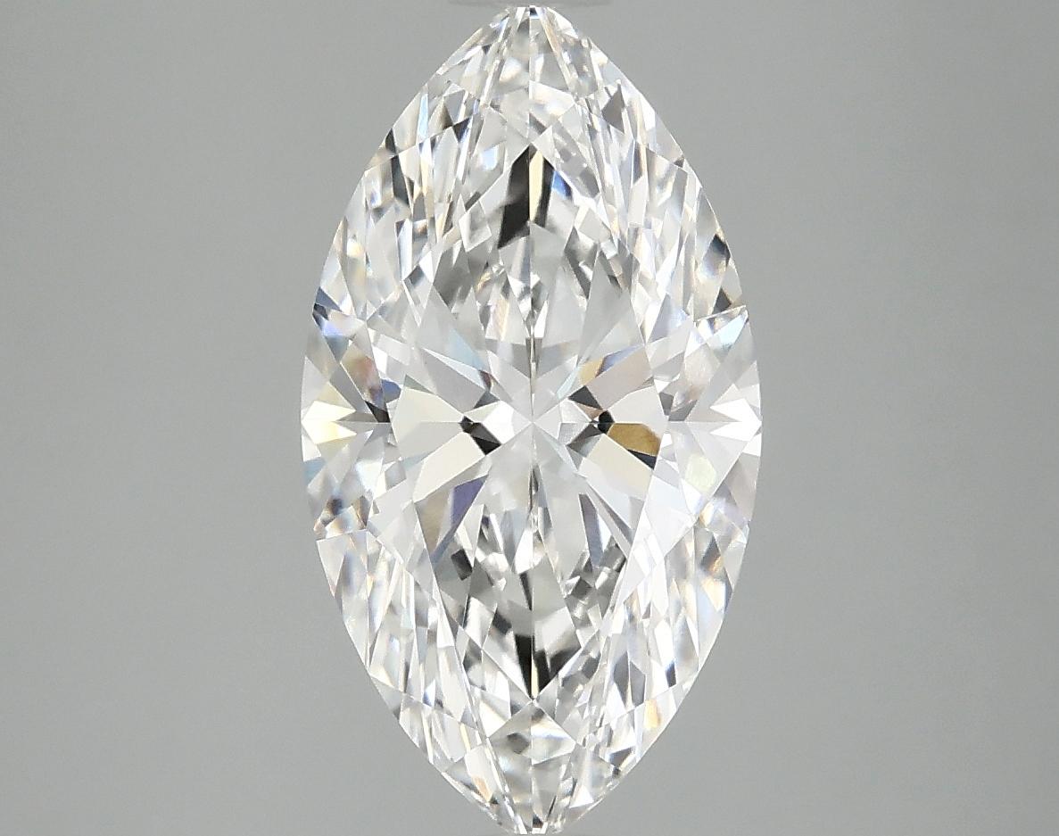 3.02 Carat Marquise Shaped Excellent Cut VVS2 IGI Certified Lab Grown Diamond